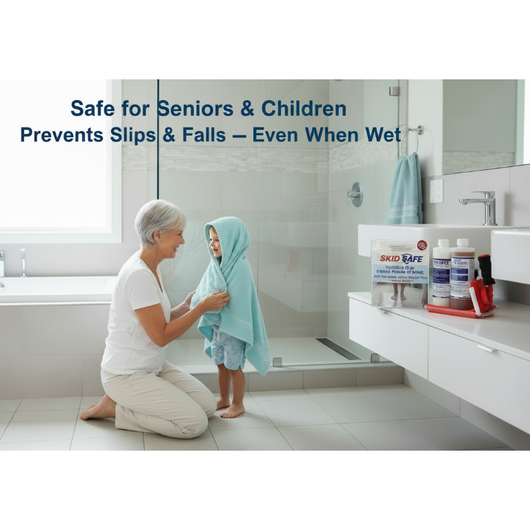 SKID SAFE™ Anti-slip Sealer Kit for Shower Tiles (covers 35 sq. ft.)